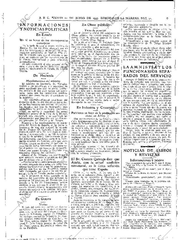 ABC MADRID 22-06-1933 página 32