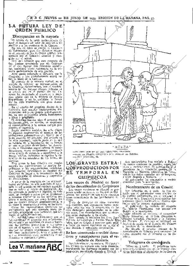 ABC MADRID 22-06-1933 página 33