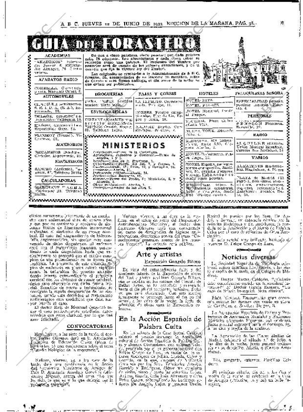 ABC MADRID 22-06-1933 página 38