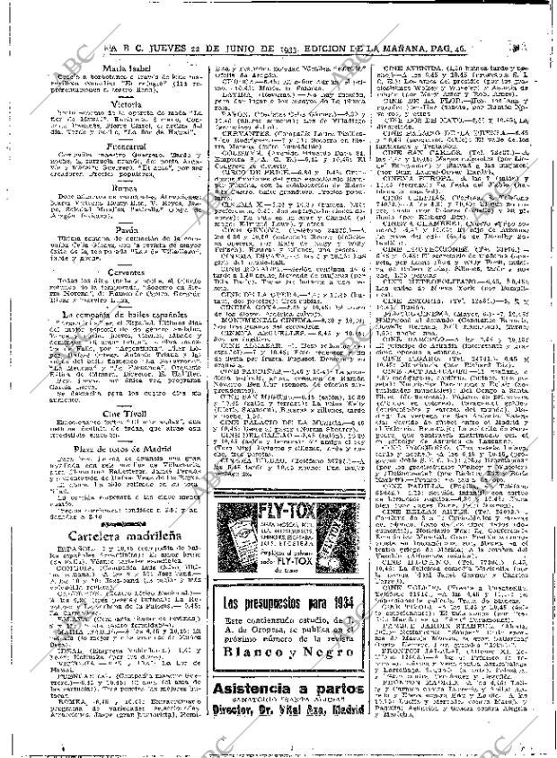 ABC MADRID 22-06-1933 página 46