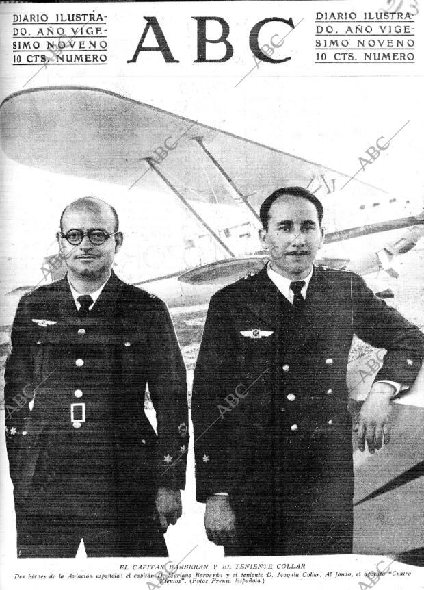 ABC MADRID 23-06-1933 página 1