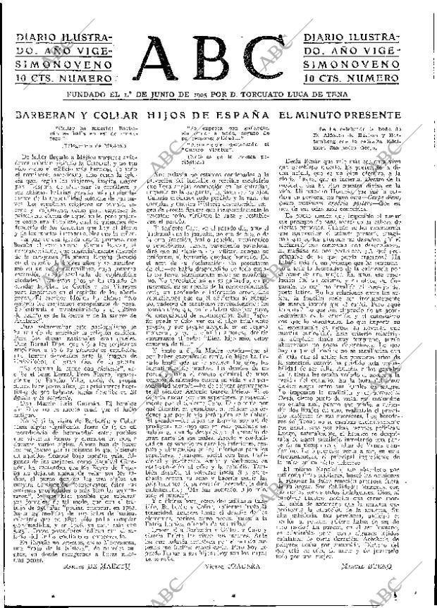 ABC MADRID 23-06-1933 página 3