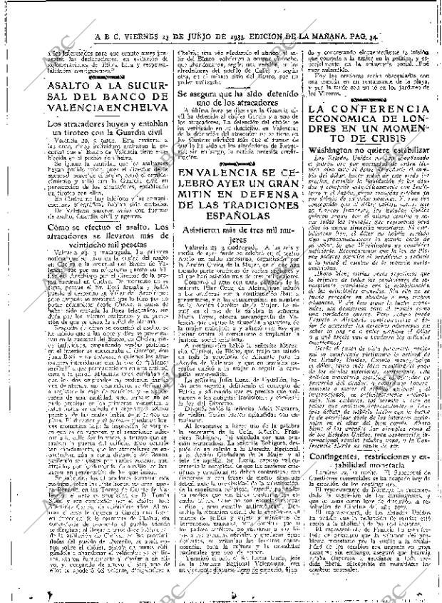 ABC MADRID 23-06-1933 página 34