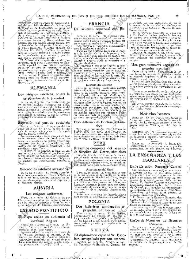 ABC MADRID 23-06-1933 página 36