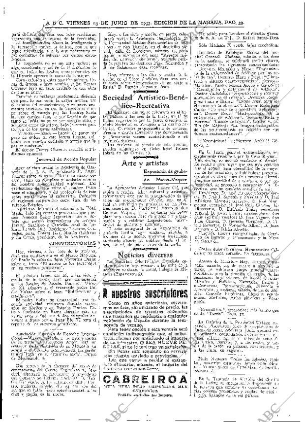 ABC MADRID 23-06-1933 página 39