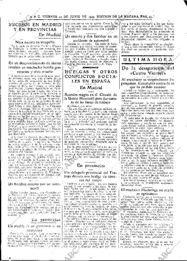 ABC MADRID 23-06-1933 página 43
