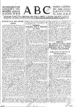 ABC MADRID 24-06-1933 página 15