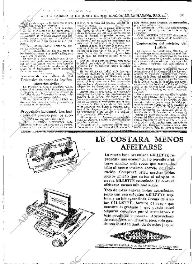 ABC MADRID 24-06-1933 página 24