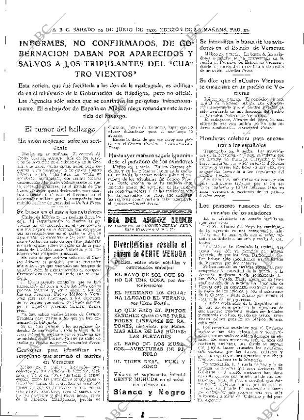 ABC MADRID 24-06-1933 página 31