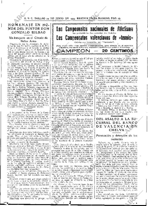 ABC MADRID 24-06-1933 página 33