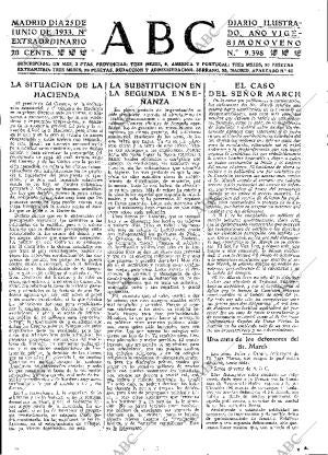 ABC MADRID 25-06-1933 página 25