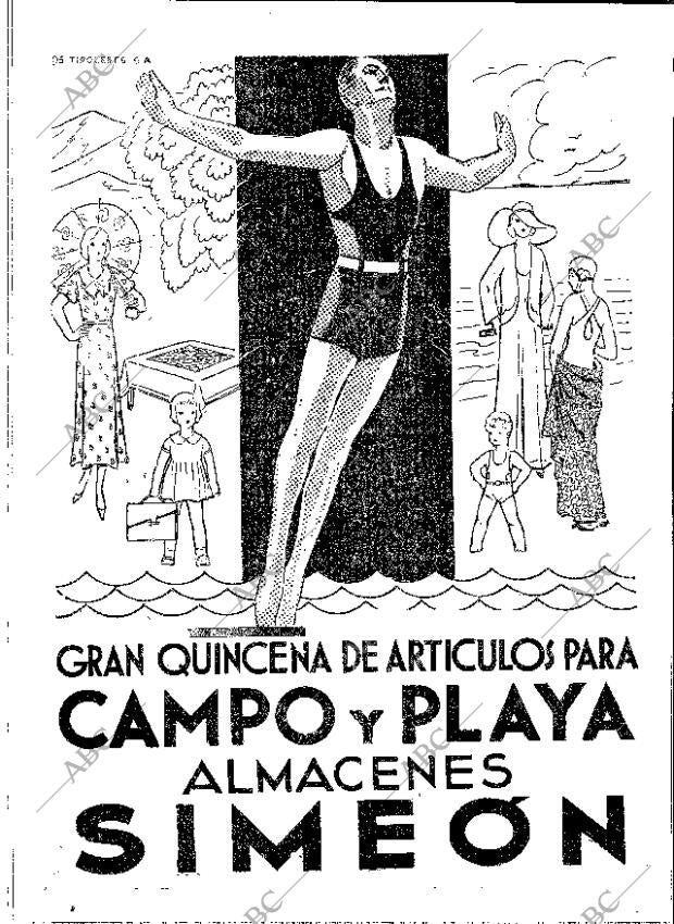 ABC MADRID 25-06-1933 página 38