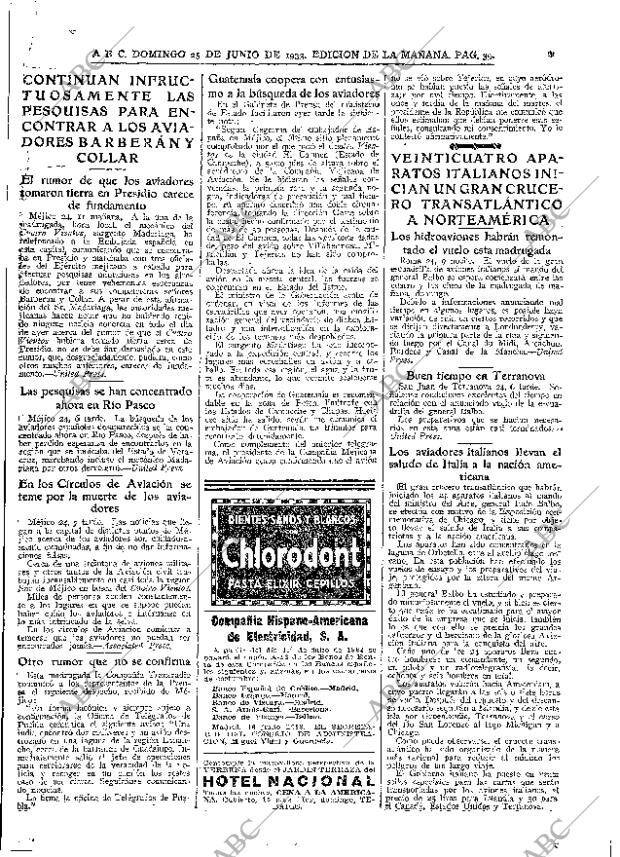 ABC MADRID 25-06-1933 página 39