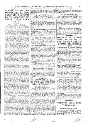 ABC MADRID 25-06-1933 página 41