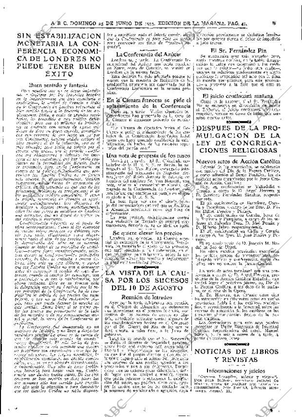 ABC MADRID 25-06-1933 página 41