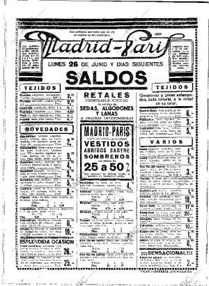 ABC MADRID 25-06-1933 página 56