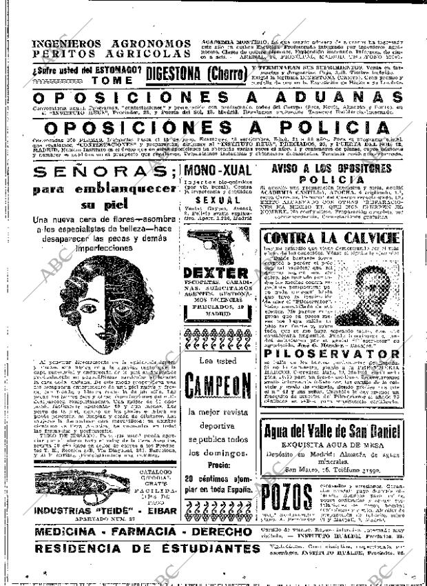 ABC MADRID 27-06-1933 página 42