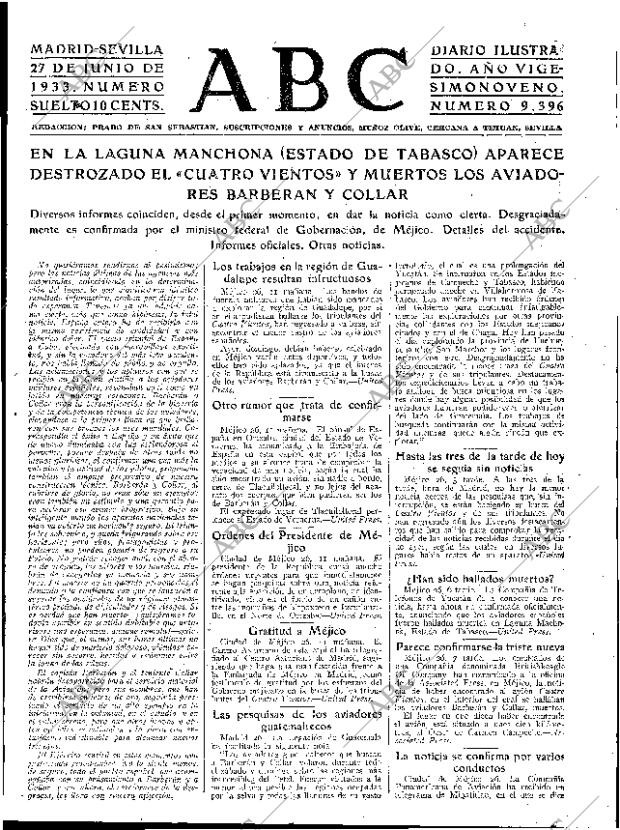 ABC SEVILLA 27-06-1933 página 15