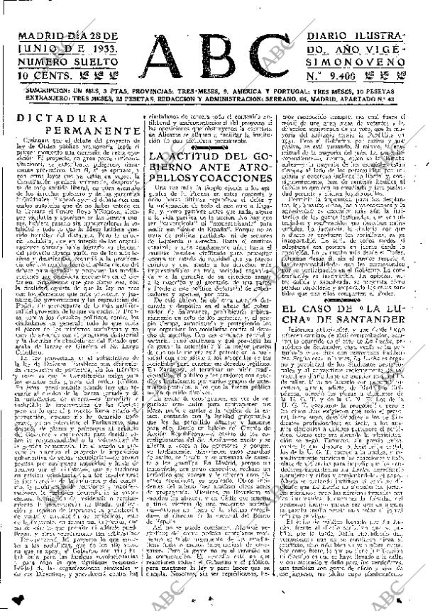 ABC MADRID 28-06-1933 página 15