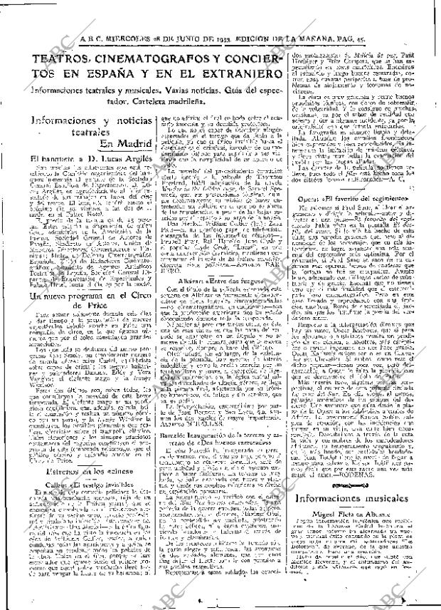 ABC MADRID 28-06-1933 página 45