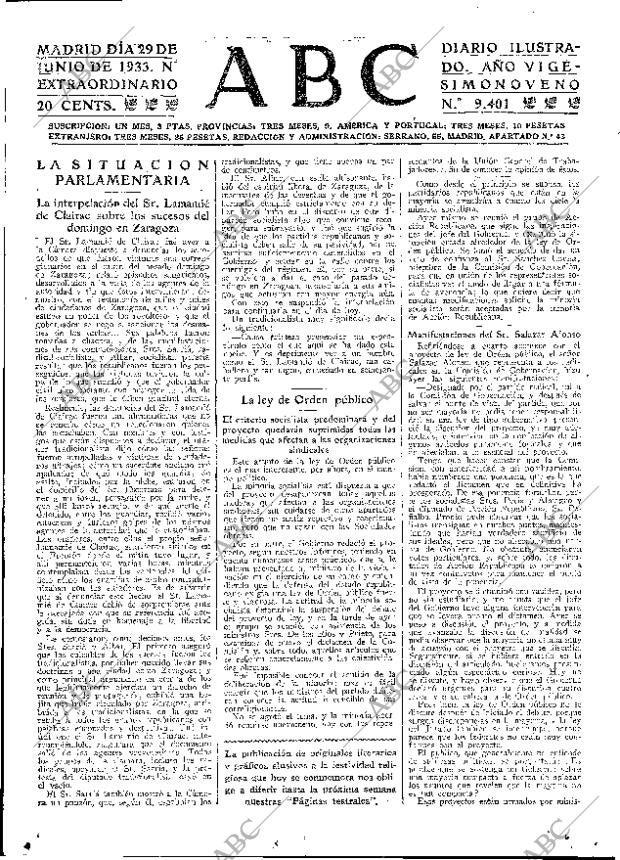 ABC MADRID 29-06-1933 página 17