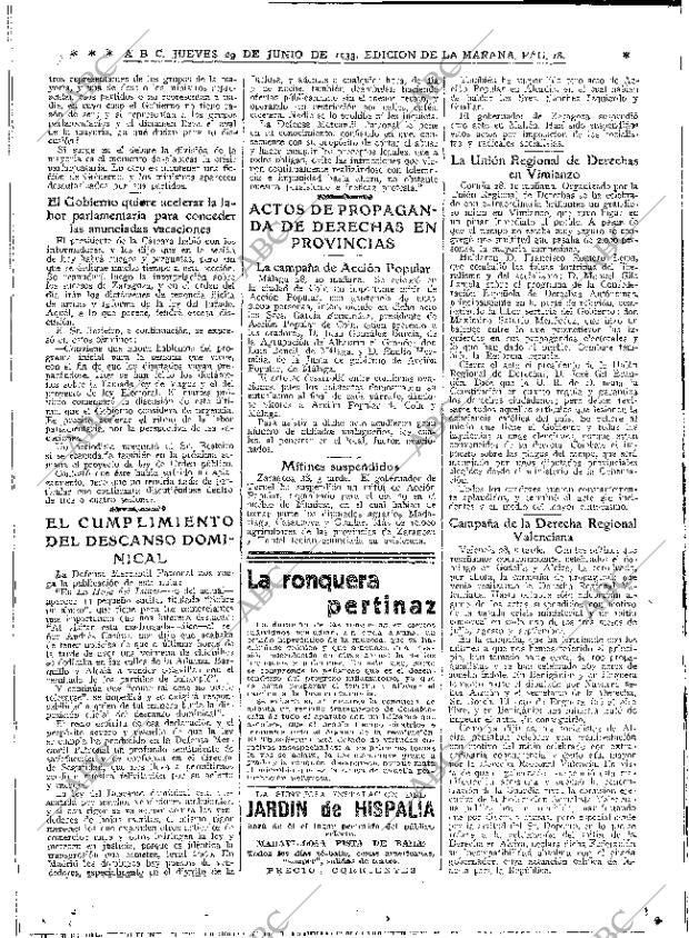 ABC MADRID 29-06-1933 página 18