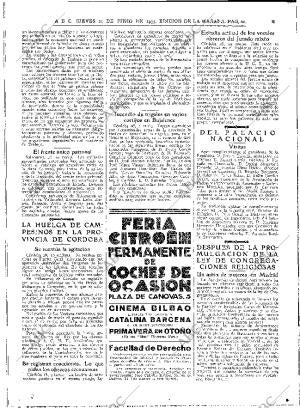 ABC MADRID 29-06-1933 página 20