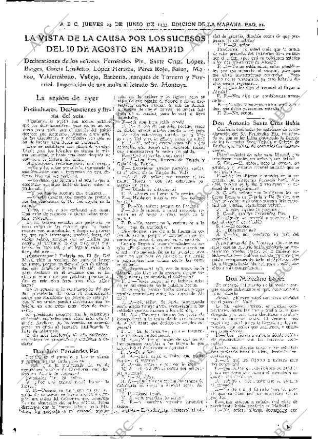 ABC MADRID 29-06-1933 página 21