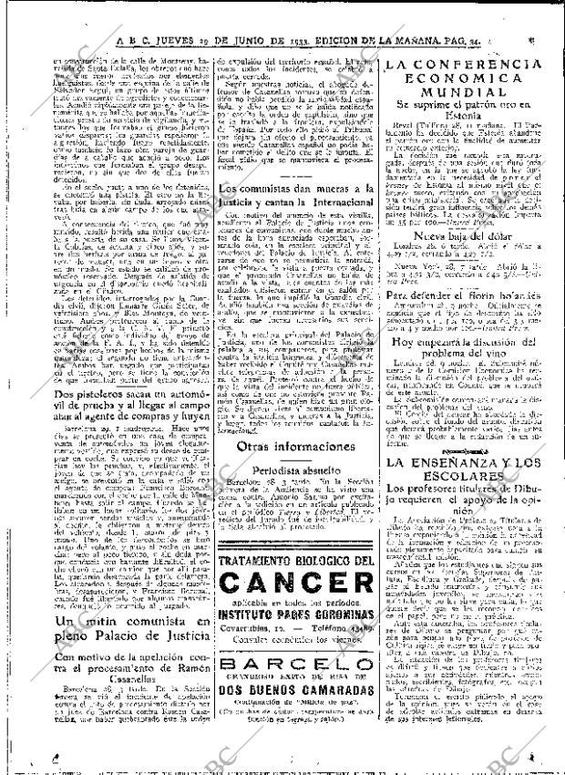 ABC MADRID 29-06-1933 página 34