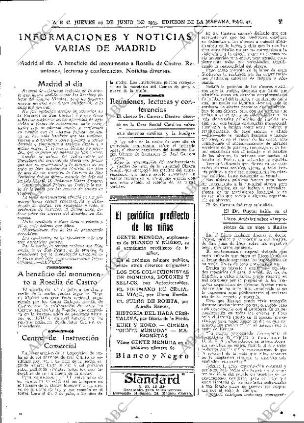 ABC MADRID 29-06-1933 página 41