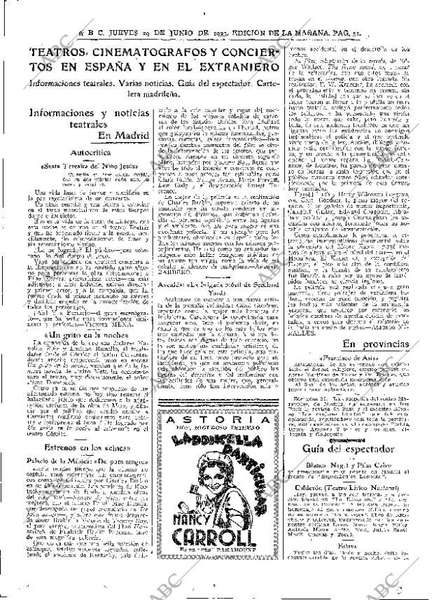 ABC MADRID 29-06-1933 página 51