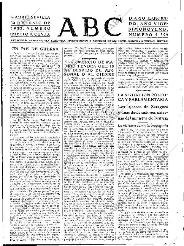 ABC SEVILLA 30-06-1933 página 15