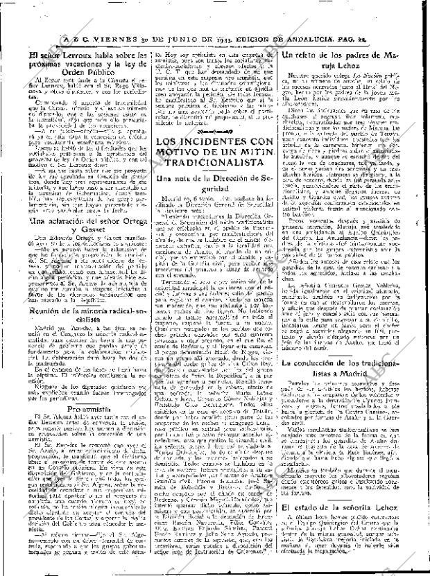 ABC SEVILLA 30-06-1933 página 22