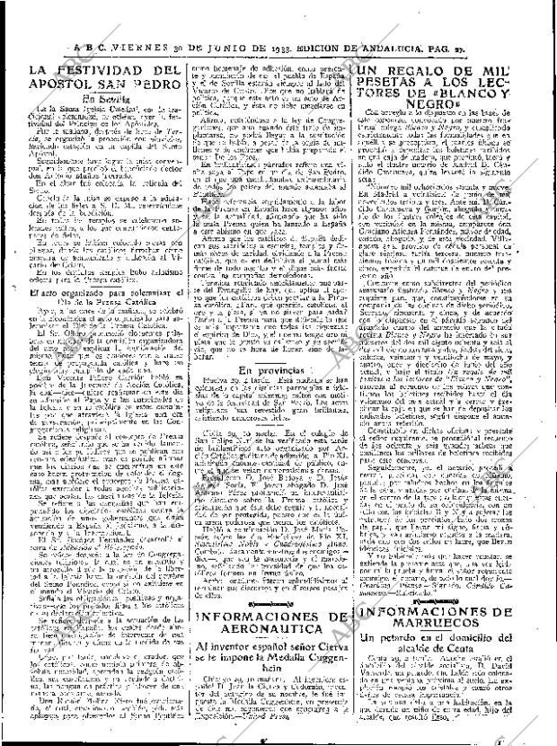 ABC SEVILLA 30-06-1933 página 27
