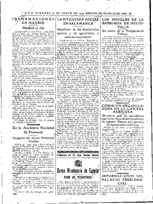 ABC SEVILLA 30-06-1933 página 28