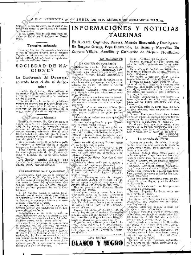 ABC SEVILLA 30-06-1933 página 34