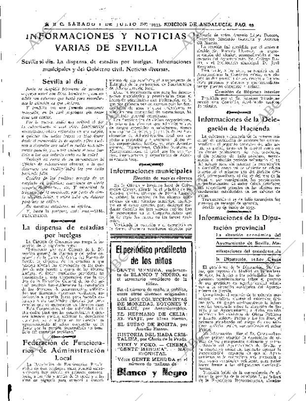 ABC SEVILLA 01-07-1933 página 29