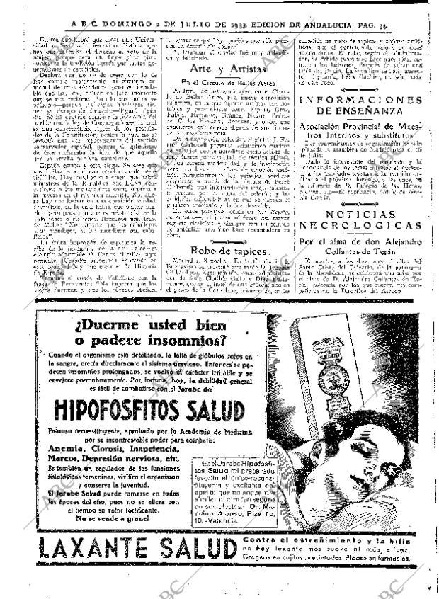 ABC SEVILLA 02-07-1933 página 34