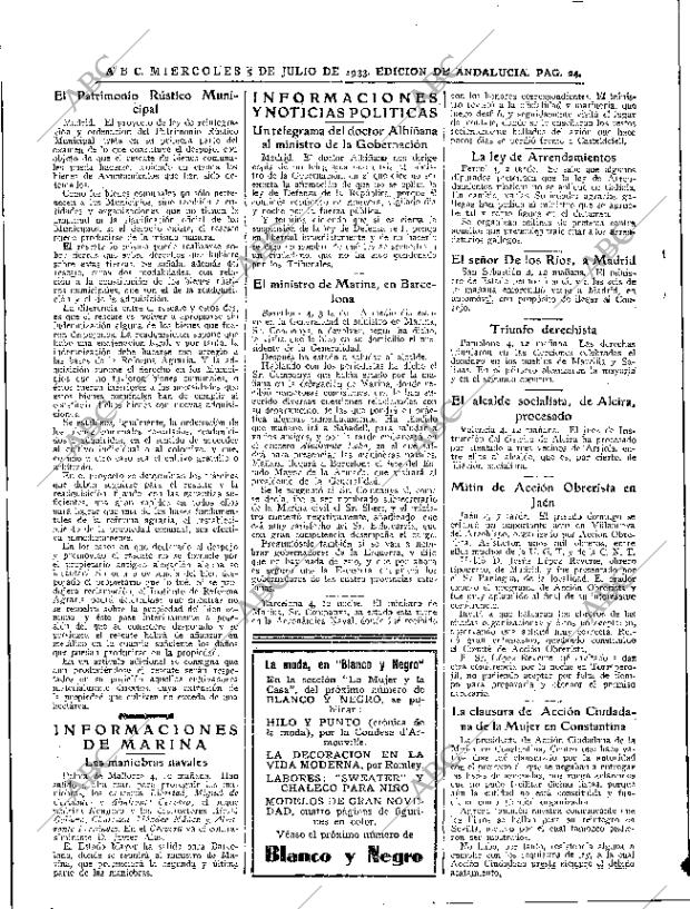 ABC SEVILLA 05-07-1933 página 24