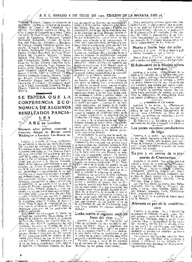 ABC MADRID 08-07-1933 página 26