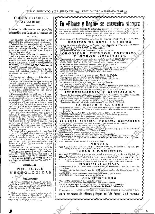 ABC MADRID 09-07-1933 página 33