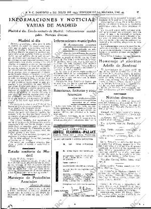 ABC MADRID 09-07-1933 página 49