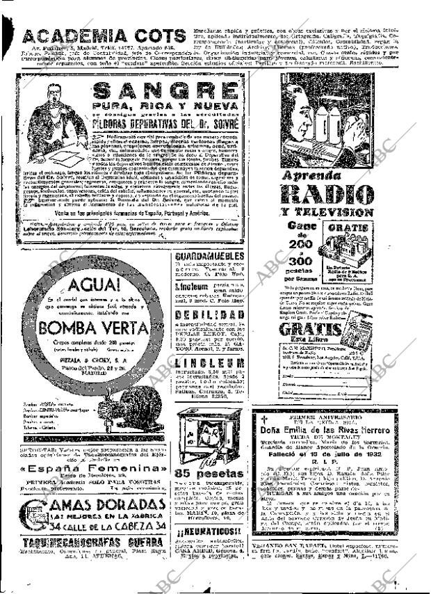 ABC MADRID 09-07-1933 página 65