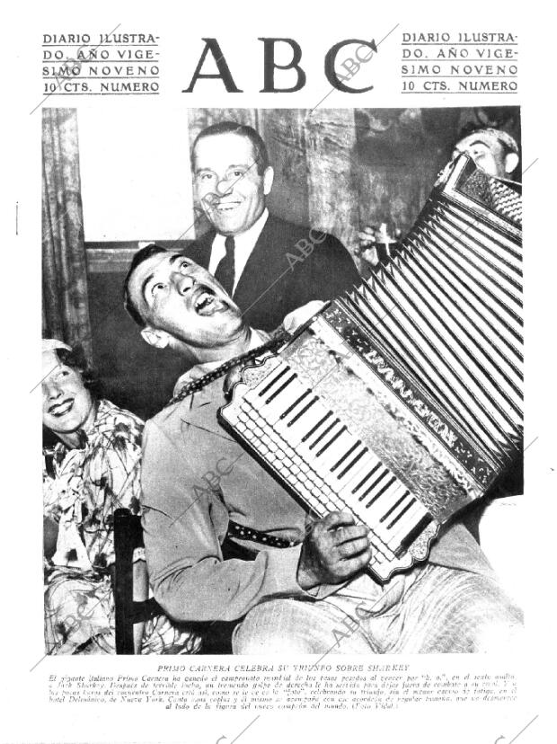 ABC MADRID 11-07-1933 página 1