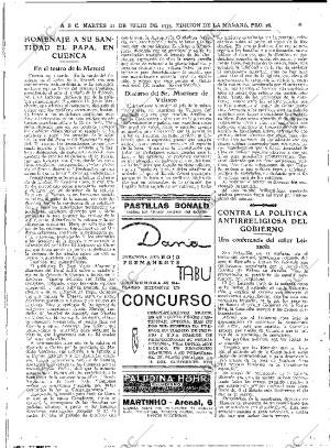 ABC MADRID 11-07-1933 página 26