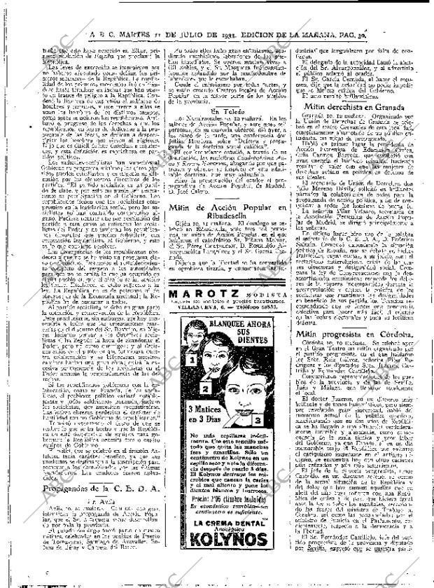 ABC MADRID 11-07-1933 página 30
