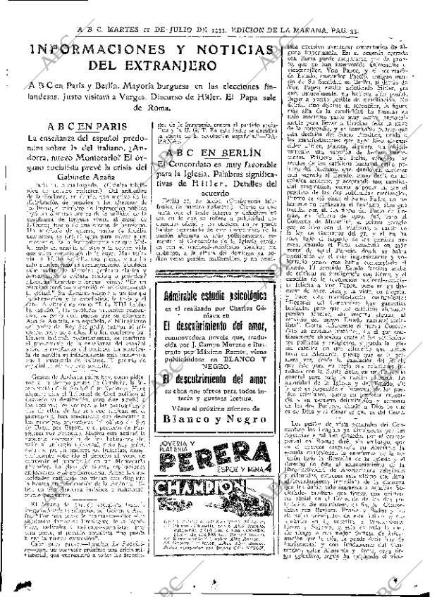 ABC MADRID 11-07-1933 página 35