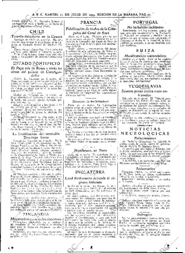 ABC MADRID 11-07-1933 página 37