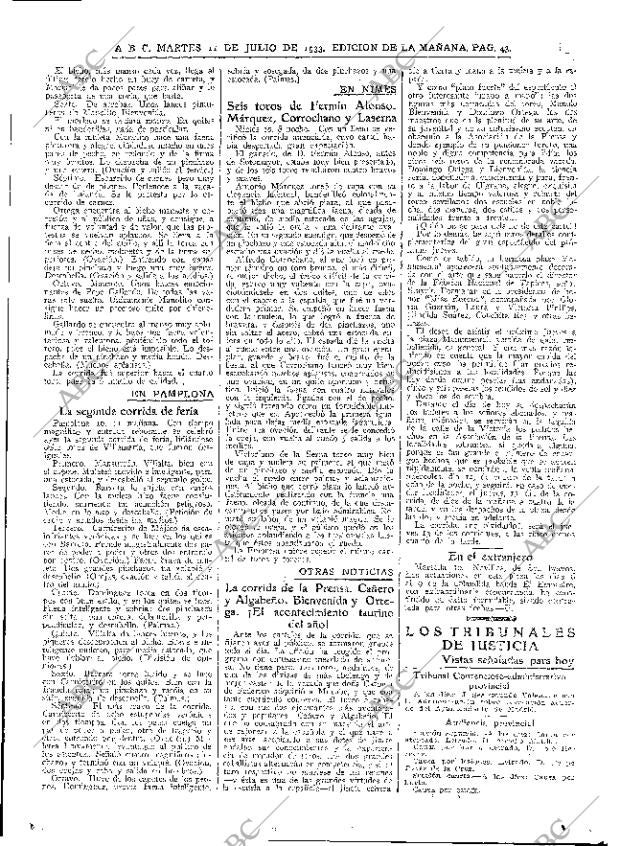 ABC MADRID 11-07-1933 página 43