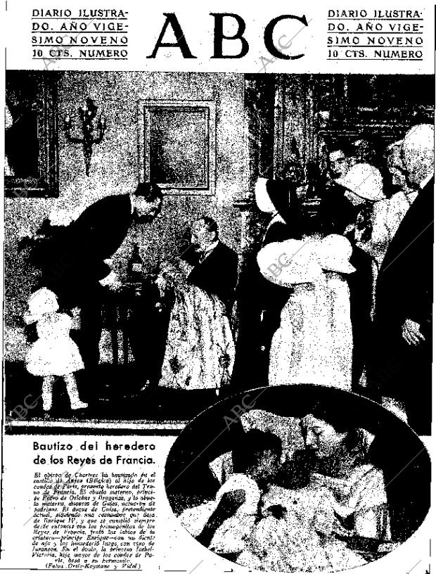 ABC SEVILLA 11-07-1933 página 1